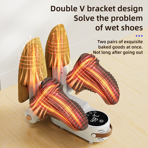 Mini sèche-chaussures intelligent portable, sèche-chaussures électrique, chauffe-chaussures portable, 220-240V, <span class=keywords><strong>sortie</strong></span> d'air adaptée - Product Image 2