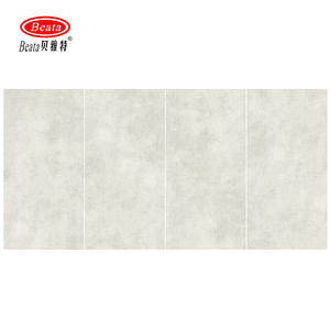 Carreaux muraux et de sol en céramique émaillée de 600x1200mm au design moderne, couleur gris pierre calcaire, pour aménagements extérieurs avec briques réfractaires - Product Image 1