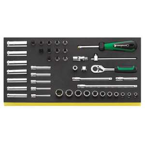 STAHLWILLE-Assortiment d'outils 96830601 1/4 ''en incrustation TCS (44 pièces) -EAN 4018754162499 AUTRES ENSEMBLES D'OUTILS - Product Image 1