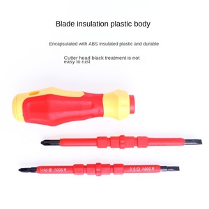 Bộ tuốc nơ vít từ tính cách điện 3 trong 1 đặt công cụ bảo trì thợ điện đa năng đa năng cho OEM - Product Image 3