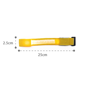 Custom Nylon LED Safety Wristband Bright and Durable for Visibility in Low Light - Product Image 3