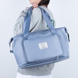 Waterproof Outdoor Foldable Reusable Polyester Duffle Travel <b>Weekender</b> <b>Bag</b> <b>for</b> <b>Woman</b> and Man Travel - Product Image 4