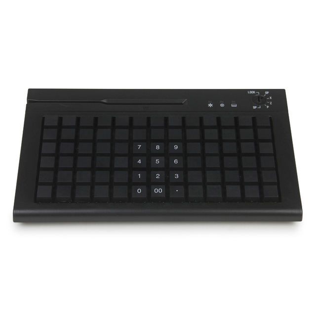 High Quality Card Reader Keyboard Supermarket Cashier Special Wordless Keyboard Programmable Keyboard