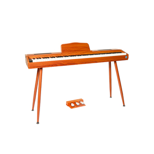 Clavier numérique portable économique pour la maison avec USB/MIDI, 128 polyphonies, design compact, en plastique - Product Image 2