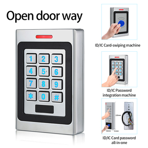 Système de contrôle d'accès de porte RFID clavier en métal de garage IP67 boîtier de clé Digicode en métal étanche avec 2000 utilisateur - Product Image 3