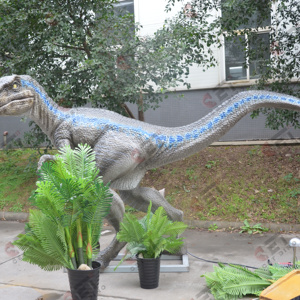 Modelo <span class=keywords><strong>de</strong></span> Dinosaurio <span class=keywords><strong>de</strong></span> Simulación, Velociraptor Eléctrico <span class=keywords><strong>de</strong></span> 6 Metros, Dinosaurio Animatrónico Realista a Gran Escala para Parque Temático - Product Image 2