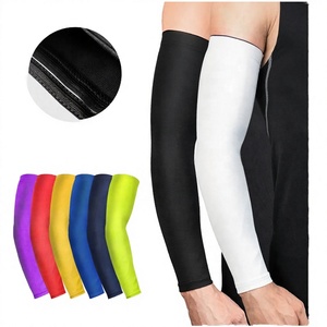 Manchon de compression élastique respirant à séchage rapide pour le bras et la main, idéal pour le cyclisme et les sports (pour adultes) - Product Image 3