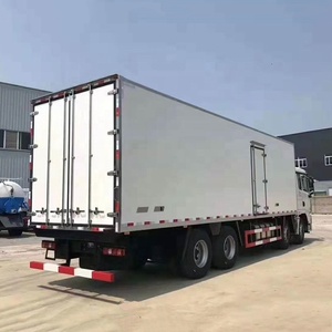 Camión de Transporte Frigorífico para Distribución en Supermercados, Entrega de Alimentos Frescos, Logística Fría, 8x4, Gran Capacidad, Caja Refrigerada con Control de Temperatura - Product Image 1
