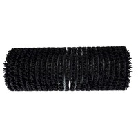 Brosse à rouleau spirale industrielle personnalisable en nylon souple OEM pour le dépoussiérage, le nettoyage des panneaux solaires, les convoyeurs et les bobines rotatives