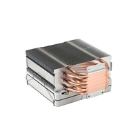 Ventilateur de refroidissement CPU Cool Storm de haute qualité à 3 broches et 6 caloducs, symphonie RGB/ARGB, miroir, grand volume d'air 48CFM pour boîtier d'ordinateur