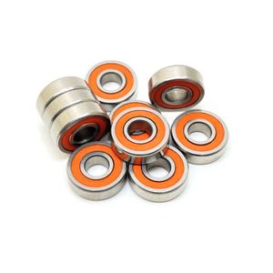 Moulinet de pêche roulements en céramique hybride ABEC-7 Orange 3x10x4 8x12x3.5 3x8x4mm pour Diawa <span class=keywords><strong>Tatula</strong></span> ou autres - Product Image 2