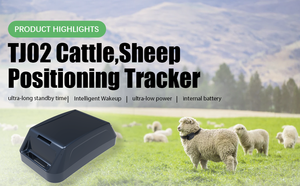 TJ02 Nova Atualização 20000mAh Longa Vida da Bateria Anti Roubo Perdido GPS em Tempo Real 4G Tracker Gado Ovelha Cavalo Animal Android - Product Image 3