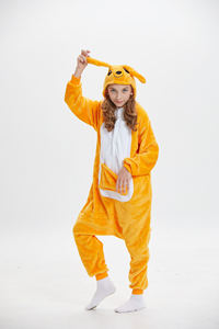 Fiesta de <span class=keywords><strong>carnaval</strong></span>, <span class=keywords><strong>pijamas</strong></span> de animales para mujeres adultas, disfraces de canguro para mujer, ropa de dormir de lana, onesie holgado - Product Image 5