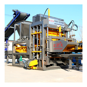 Hf Nâng Cấp Qt6-15 Bê Tông Gạch Làm Máy Móc Xi Măng Khối Rỗng Dây Chuyền Sản Xuất Paver Máy Gạch Nhà Máy - Product Image 3