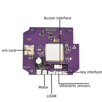 Module de barrière de stationnement solaire 4G NB-IoT avec paiement par code QR, capteur de détection de véhicule et carte de contrôle de verrouillage intelligent pour parking