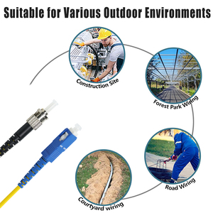 Cable de Fibra Óptica Personalizado LC a FC, SM Simplex OS1 OS2 / Cable de Conexión Óptica al por Mayor / Proveedor B2B Global de Telecomunicaciones - Product Image 3