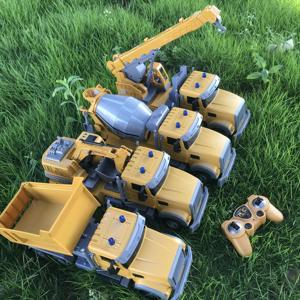 Trẻ Em Điều Khiển Từ Xa RC Kỹ Thuật Chơi <span class=keywords><strong>Set</strong></span> Crane Thiết Bị Phương tiện đi lại Mô hình <span class=keywords><strong>Set</strong></span> Xây Dựng Xe Tải Đồ Chơi Cho Bé Trai - Product Image 5