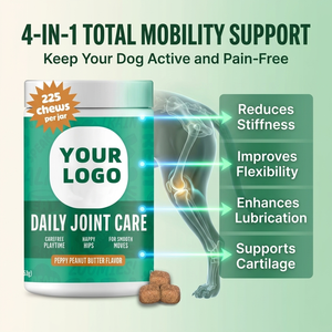 Suplemento <span class=keywords><strong>para</strong></span> la Salud Articular de Mascotas con Glucosamina, Condroitina, Vitaminas, Multivitaminas en Tabletas Masticables, Suplemento <span class=keywords><strong>para</strong></span> Cadera y Articulaciones <span class=keywords><strong>para</strong></span> <span class=keywords><strong>Perros</strong></span> - Product Image 4