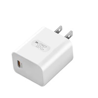 Chargeur super rapide USB Type-C 25W avec prise EU/US pour téléphone portable Samsung/Xiaomi, chargeur rapide 25W USB C PD, adaptateur de voyage
