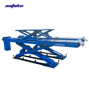 Sollevatore Idraulico Portatile Elettrico a Forbice da 4000kg <span class=keywords><strong>1</strong></span>.4 per Auto da Garage con Cilindro a Posizione Intermedia e Certificazione CE - Product Image 4