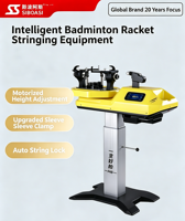 Machine à cordage de raquette électrique intelligente H6 portable, durable et écologique avec métal et ABS pour l'entraînement sportif de badminton