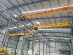 10 Ton Electric Wire Rope <b>Hoist</b> Electric Wire Rope <b>Hoist</b> 10 Ton Red Metal New With Blue Motor And Yellow Gears - Product Image 4