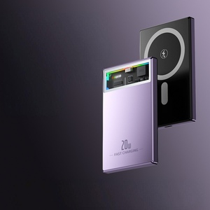 เครื่องชาร์จไร้สายระบบแม่เหล็ก15W แบบพกพาชาร์จไฟได้5000mAh ชาร์จเร็วสำหรับ iPhone iWatch - Product Image 4