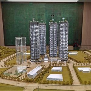 Mô hình xây dựng thành phố cao 3D in Nhà phát triển bất động sản thu nhỏ bất động sản 1:100 mô hình quy mô kiến trúc - Product Image 5