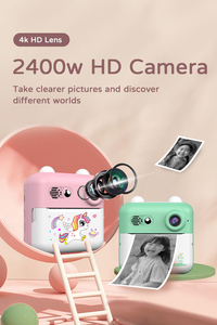 Nueva Impresora Portátil A22C de 2.4 Pulgadas y 200DPI, Impresora Térmica Instantánea de Mano para Logotipos y Alimentos, sin Tinta, para Niños - Product Image 5