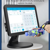 Terminal de point de vente tactile tout-en-un OEM ODM 15,6 pouces pour paiement rapide, caisse enregistreuse pour magasin de détail