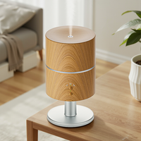 Diffuseur d'arômes ultrasonique de luxe en gros lampe de table veilleuse huile essentielle silencieuse 3-en-1 pour humidificateur d'air chambre à coucher