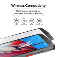 MEFERI ME61 PDA portable robuste sans fil 4G Android 13 avec GMS, scanner de codes-barres 1D 2D QR, terminal de données pour l'inventaire