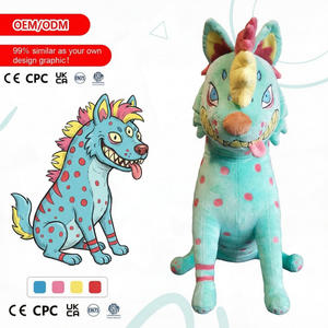 Muñeco de peluche personalizado, muñeco de zorro suave, juguetes baratos al por mayor, elefante de peluche, juguetes de Sonic, peluche de alienígena, peluche personalizado de <span class=keywords><strong>Bing</strong></span>, muñeco humano de peluche - Product Image 2