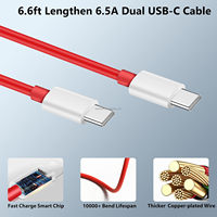 Pour Oneplus 65W PD Warp chargeur rapide USB-C 65W Type c adaptateur secteur charge murale pour One Plus 12R 12 11 9 8 Nord 4 5 CE4 CE3