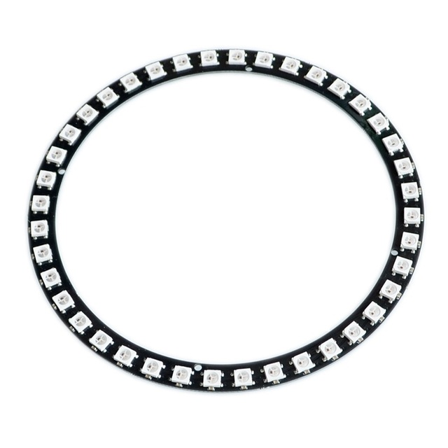 Module 40 Bit RGB LED Ring WS2812 5050 RGB LED Built-in Full-Color Drive Light Circle Development Board