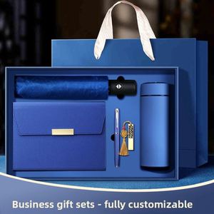 Coffret Cadeau Personnalisable : Carnet en Papier Dowling, Tasse Isotherme, Parapluie, Colle Sans Fil – Idéal pour Réunions Annuelles d'Entreprise - Product Image 4
