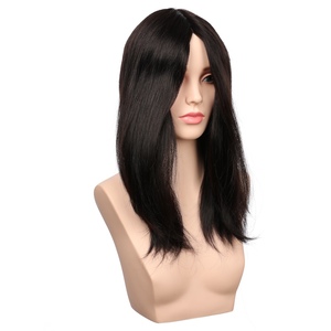 Prothèse capillaire longue en cheveux naturels pour femmes, avec base en peau complète, de haute qualité - Product Image 1