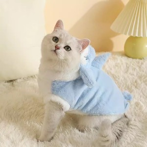 Winter warm <b>cat</b> <b>clothes</b>, pet plush toys, anti-shedding, cute autumn and winter <b>cat</b> outfits. - Product Image 2