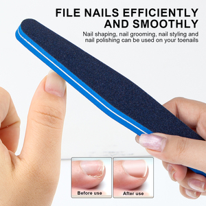 <span class=keywords><strong>Prezzo</strong></span> di fabbrica Grey Nail Lime <span class=keywords><strong>Tampone</strong></span> per Manicure Salon Strumento 240/600/3000 Smerigliatura Levigatrice Blocco per l'Acrilico Unghie Naturali - Product Image 4