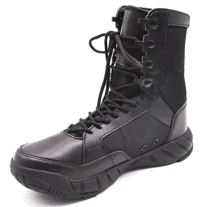 TSB01-1 leather suede Desert Combat shoes Light weight boots with rubber and EVA out sole air ventilation holes