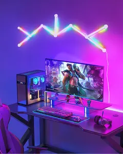 LED Wall Lamp With App Remote Control Party Computer Game Atmosphere Light Modern LED RGB Table Lamp
