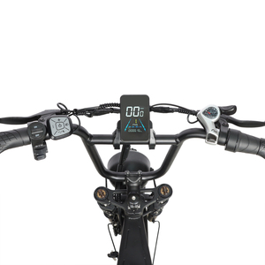 Vélo électrique tout-terrain rétro BAOLUJIE 48v 750W à pneus larges, 50 km/h, pour l'aventure sur la neige et la montagne - Product Image 4