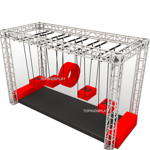Trẻ Em Người Lớn Thương Mại Ninja CHIẾN BINH Khóa Học <span class=keywords><strong>Trampoline</strong></span> Công Viên Bước Không Khí Và Vòng - Product Image 1
