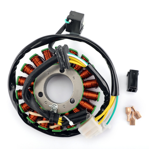 Bobine de stator de moto Areyourshop 18 pôles pour <span class=keywords><strong>Suzuki</strong></span> SV650 S ABS 2003-2012 DL650 ABS <span class=keywords><strong>V</strong></span>-<span class=keywords><strong>Strom</strong></span> <span class=keywords><strong>650</strong></span> 2004-2016 Accessoires de moto - Product Image 1
