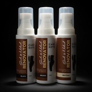 Rénovateur pour daim et nubuck 100 ml, restauration des couleurs noir/brun/neutral et réparation des rayures - Product Image 1