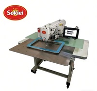 Máquina de Coser Industrial Automática de Cama Plana con Patrón Computarizado para la Parte Superior del Calzado
