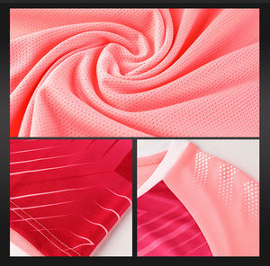 ชุดฟุตบอลผู้ใหญ่แบบกำหนดเองได้ พร้อมชื่อทีมและหมายเลข  ระบายอากาศได้ดี แห้งเร็ว แขนสั้น ผ้าตาข่าย ชุดฝึกซ้อมฟุตบอล - Product Image 6