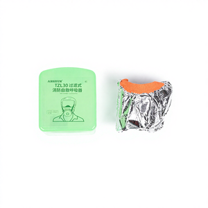 अग्नि स्वयं बचाव श्वासयंत्र ने कार्बन फिल्टर विरोधी धूल सुरक्षा 3-परत डिस्पोजेबल डिजाइन पर्यावरण के अनुकूल मास्क - Product Image 4