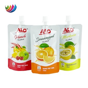 Hàng rào cao PE nhựa mứt chất lỏng <span class=keywords><strong>Spout</strong></span> <span class=keywords><strong>Pouch</strong></span> Túi tùy chỉnh cấp thực phẩm Thạch trái cây nước cam uống <span class=keywords><strong>Pouch</strong></span> với <span class=keywords><strong>Spout</strong></span> - Product Image 2