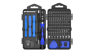Conjunto de Chaves de Precisão Magnéticas Mingtu 117 em 1, <span class=keywords><strong>Kit</strong></span> Profissional para Reparo de Eletrônicos, Laptops, PCs, Telefones e Relógios - Product Image 6